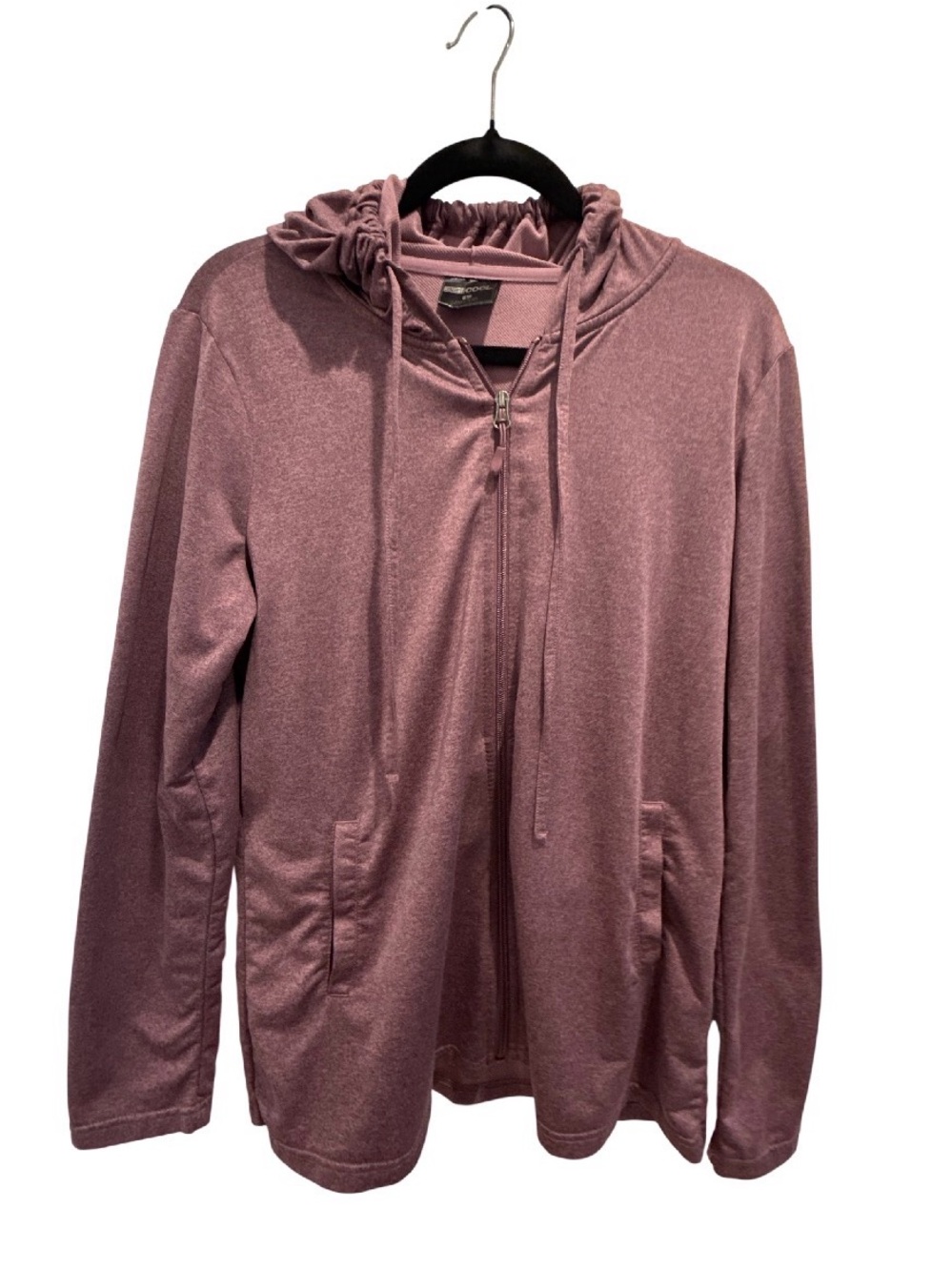 32 Degrees Women's Zip-Up Hoodie in Dusty Mauve